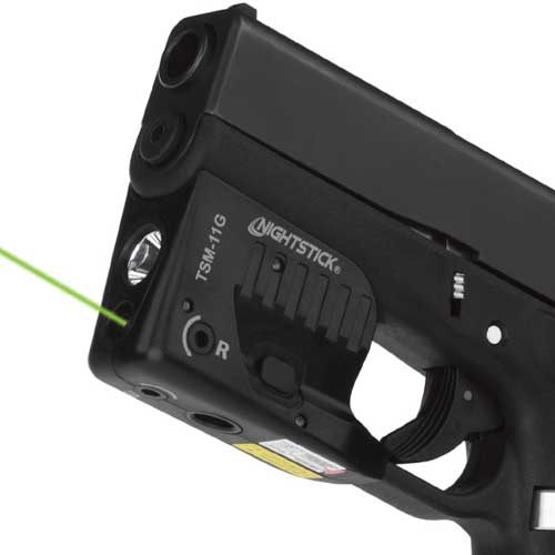 Bayco Products Nightstick TSM11G Tactical Weapon-Mounted Light w/Green Lase view 2