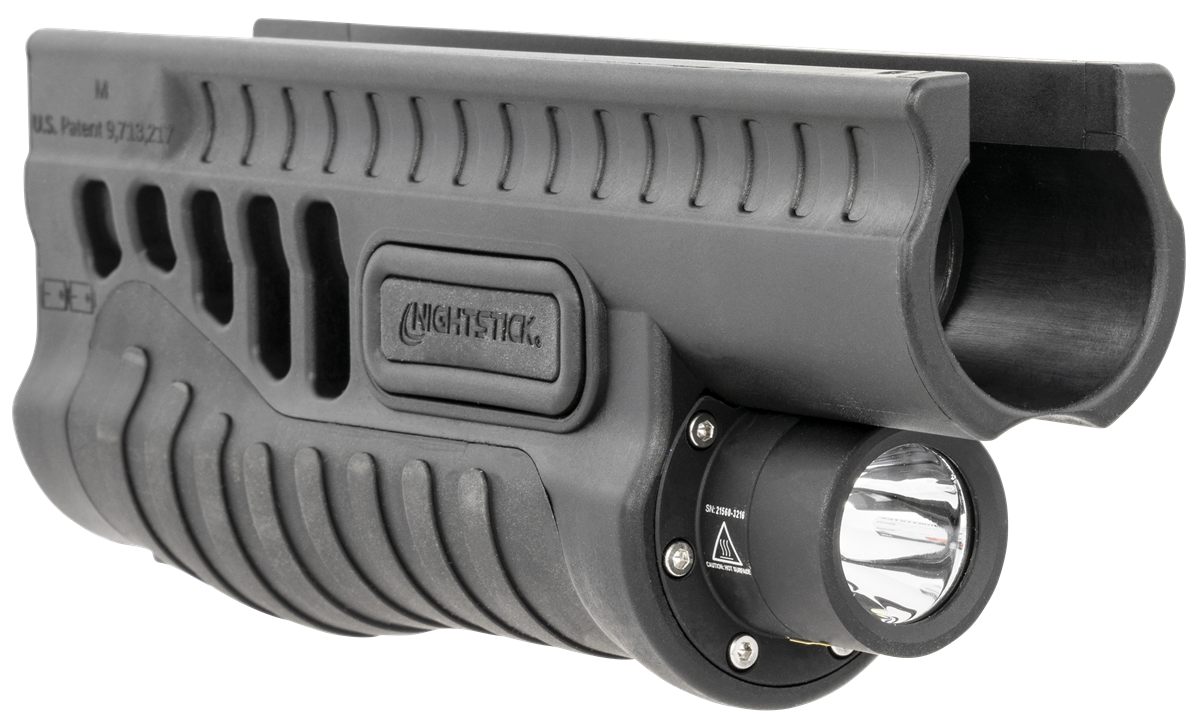 Nightstick SFL11GL Shotgun Forend Light Black 1200 Lumens White LED Green L