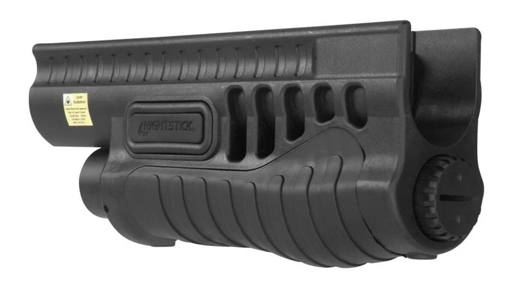 Nightstick SFL11GL Shotgun Forend Light Black 1200 Lumens White LED Green L view 4
