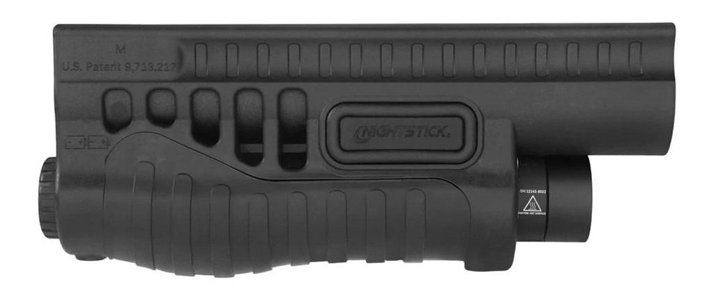 Nightstick SFL11GL Shotgun Forend Light Black 1200 Lumens White LED Green L view 5