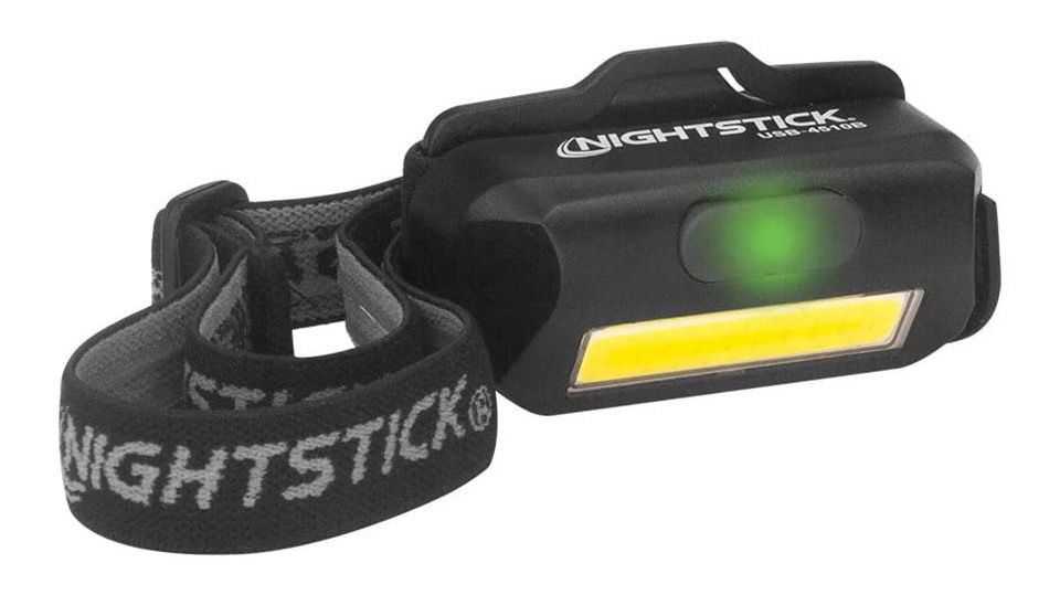 Bayco Products dba NightStick Multi-Flood USB Headlamp 250 Lumens Black wit