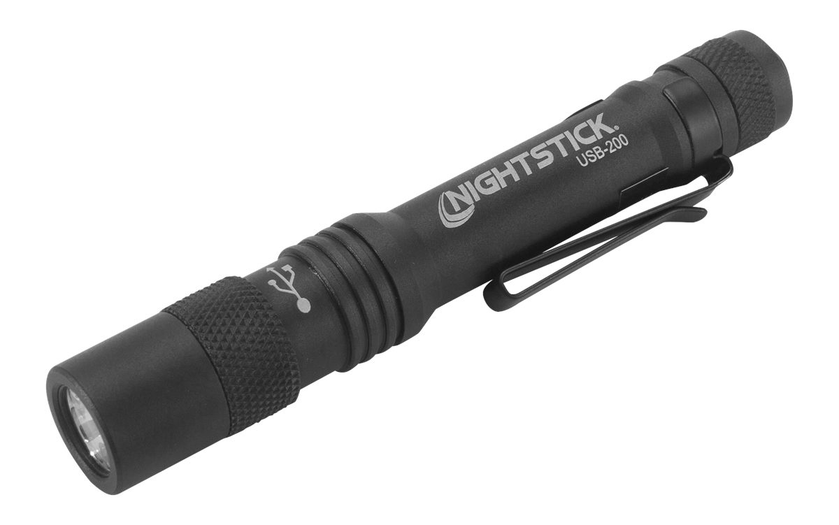 Bayco Products Nightstick USB-200 Metal Flashlight