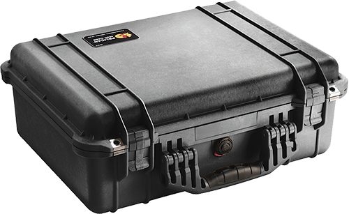 Pelican Storm Cases 1520000110 Protector Black Polypropylene Holds Handgun