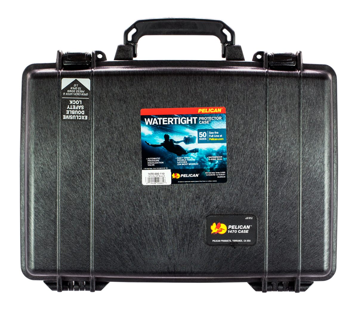 Pelican Storm Cases 1470000110 Protector Laptop Black 16in Interior Polymer