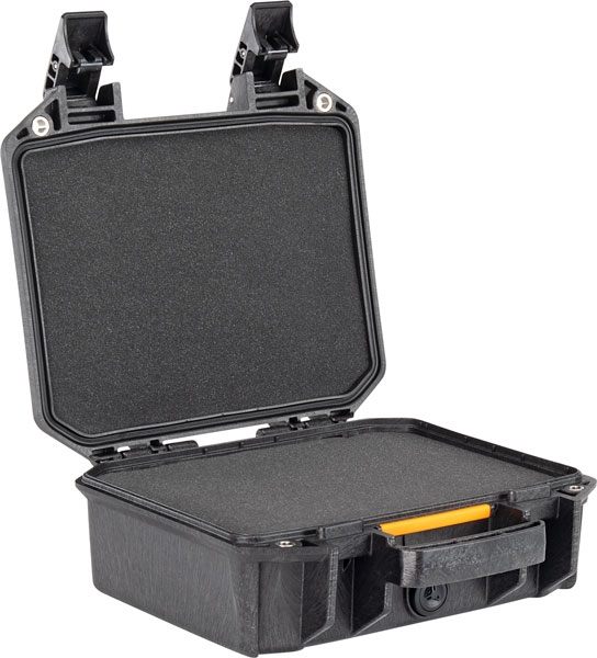 Pelican VCV100 Vault Case Small Black Polymer Holds Handgun view 2