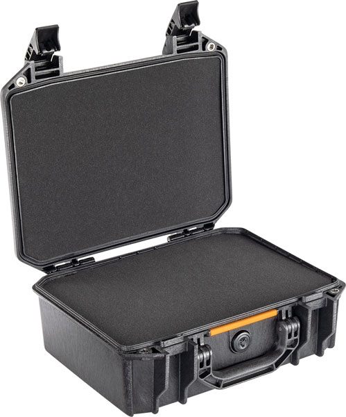 Pelican Storm Cases VCV200 Vault Medium Black Polymer Holds 2 Handguns view 2