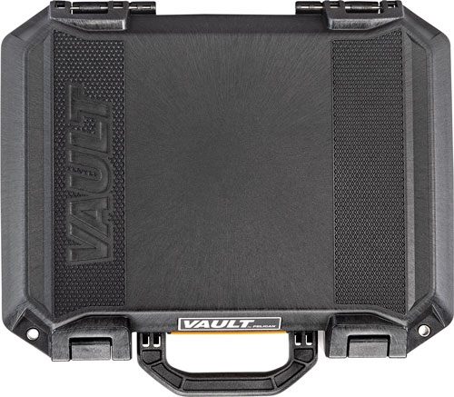 Pelican VCV300 Vault Case Large Black Polymer Holds 2 Handguns view 2