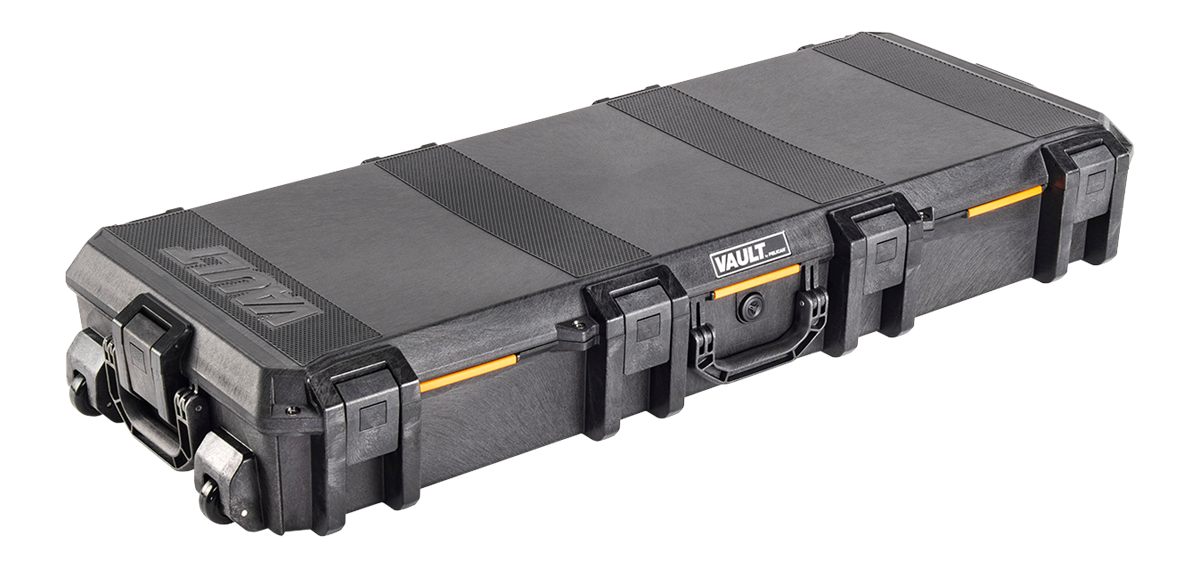 Pelican VCV730 Vault Tactical Rifle Case 44in Black Polymer