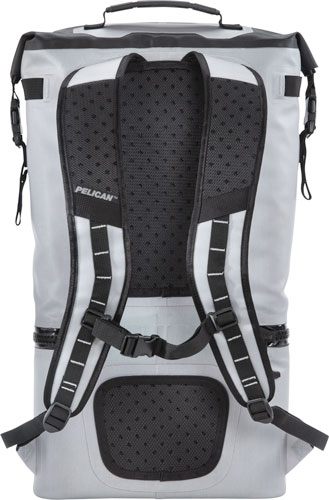 PELICAN SOFT COOLER BACKPACK COMPRESSION MOLDED GREY view 4