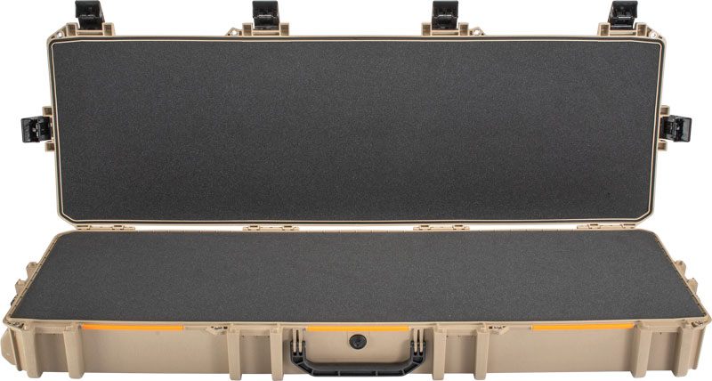 Pelican Storm Cases VCV800 Vault Double Rifle 53in Tan Polymer Foam Padding view 2