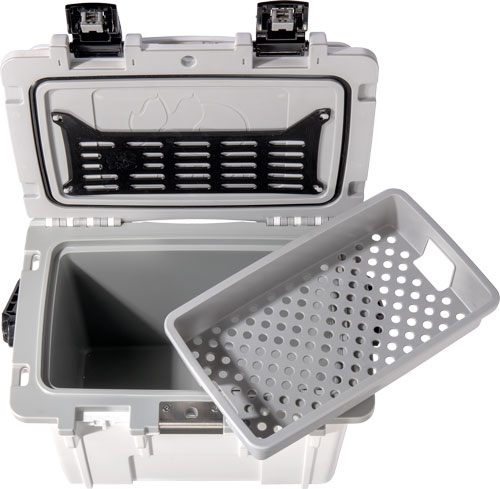 PELICAN COOLERS IM 14 QUART WHITE/GRAY W/DRY STORAGE view 3