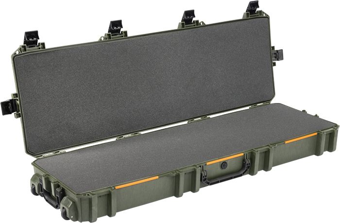 Pelican Vault Double Rifle Case W/ Wheels/Foam 53in ODG