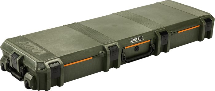 Pelican Vault Double Rifle Case W/ Wheels/Foam 53in ODG view 2