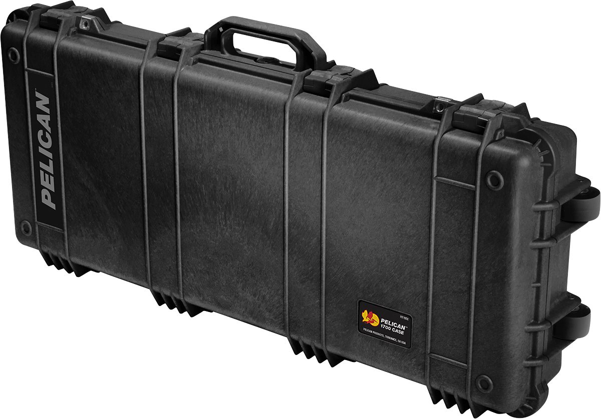 Pelican 0170000000110 Protector Long Case 35.76in Black Polypropylene Foam