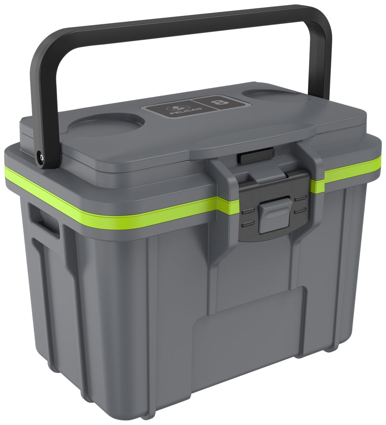 Pelican Storm Cases Coolers IM 8 Quart Gray/green Ice Pack Storage