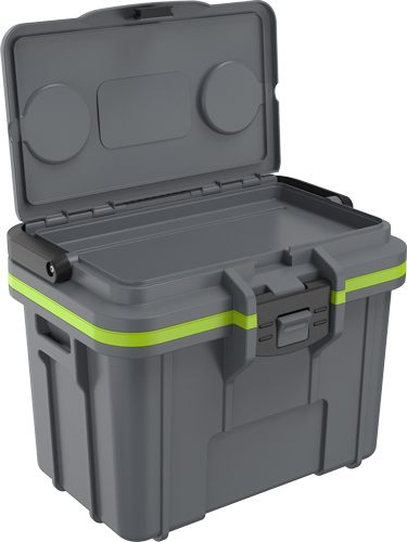 Pelican Storm Cases Coolers IM 8 Quart Gray/green Ice Pack Storage view 3