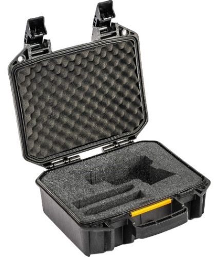Pelican PRE CUT Vault 1 Pistol Case Universal FIT Black