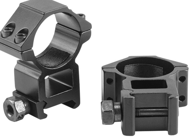 Riton Optics X1H Scope Rings Matte Black 1in High