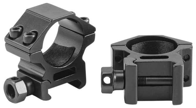 Riton Optics X30L Scope Rings Matte Black 30mm Low view 2