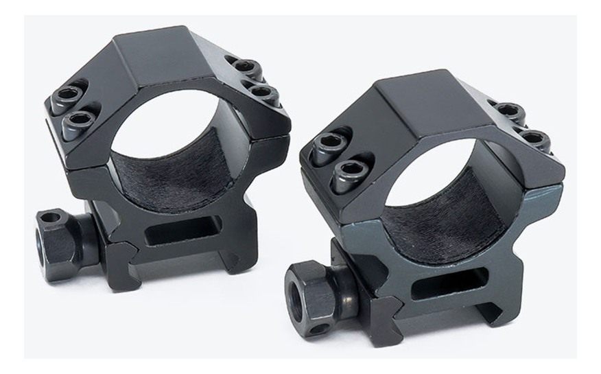 Riton Optics X30H Scope Rings Matte Black 30mm High view 2