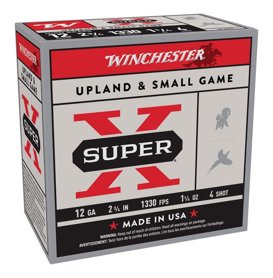 Winchester Ammo X124 Super X Game Load High Brass 12 Gauge 2.75in 1 1/4oz 4 view 2