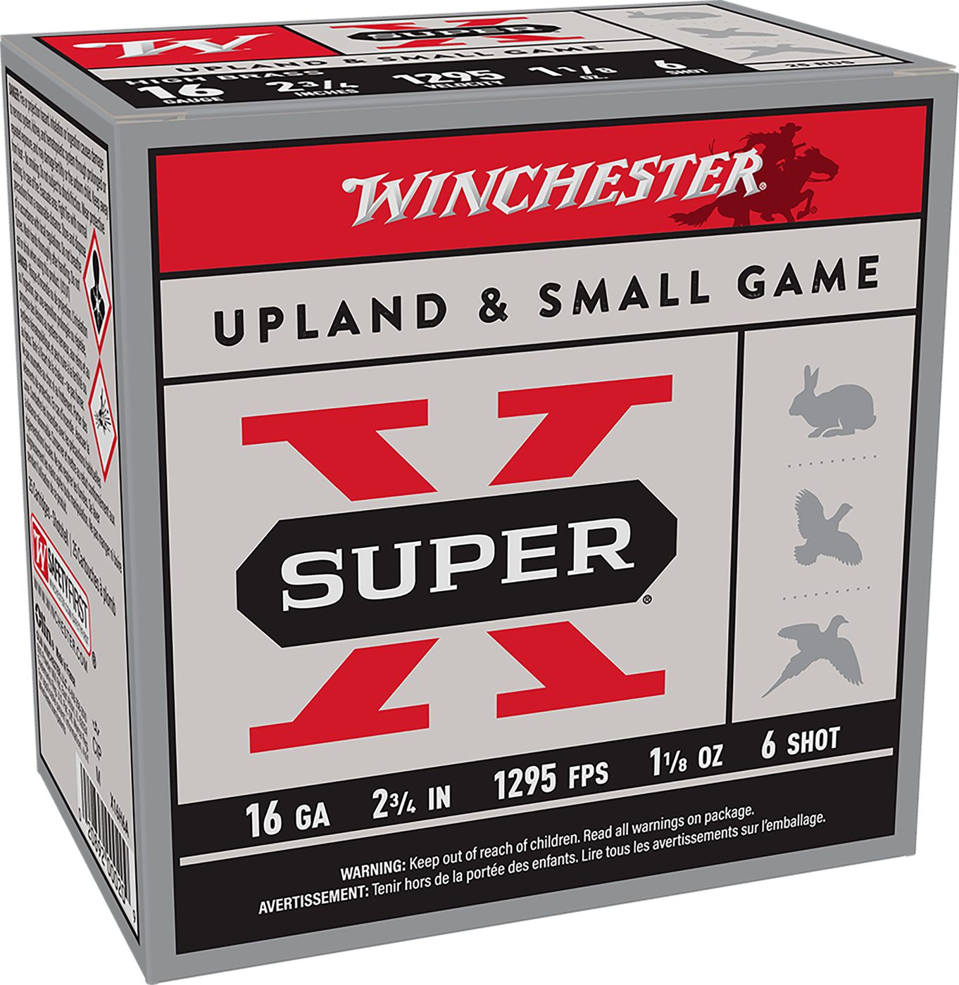 Winchester Ammunition Ammo X16H6 Super X Heavy Game Load 16 Gauge 2.75in 1