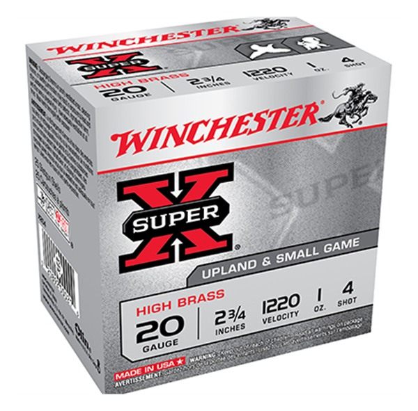 Winchester Ammunition Ammo X204 Super X Heavy Game Load High Brass 20 Gauge view 4