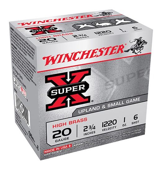 Winchester Ammunition Ammo X206 Super X Heavy Game Load High Brass 20 Gauge view 3