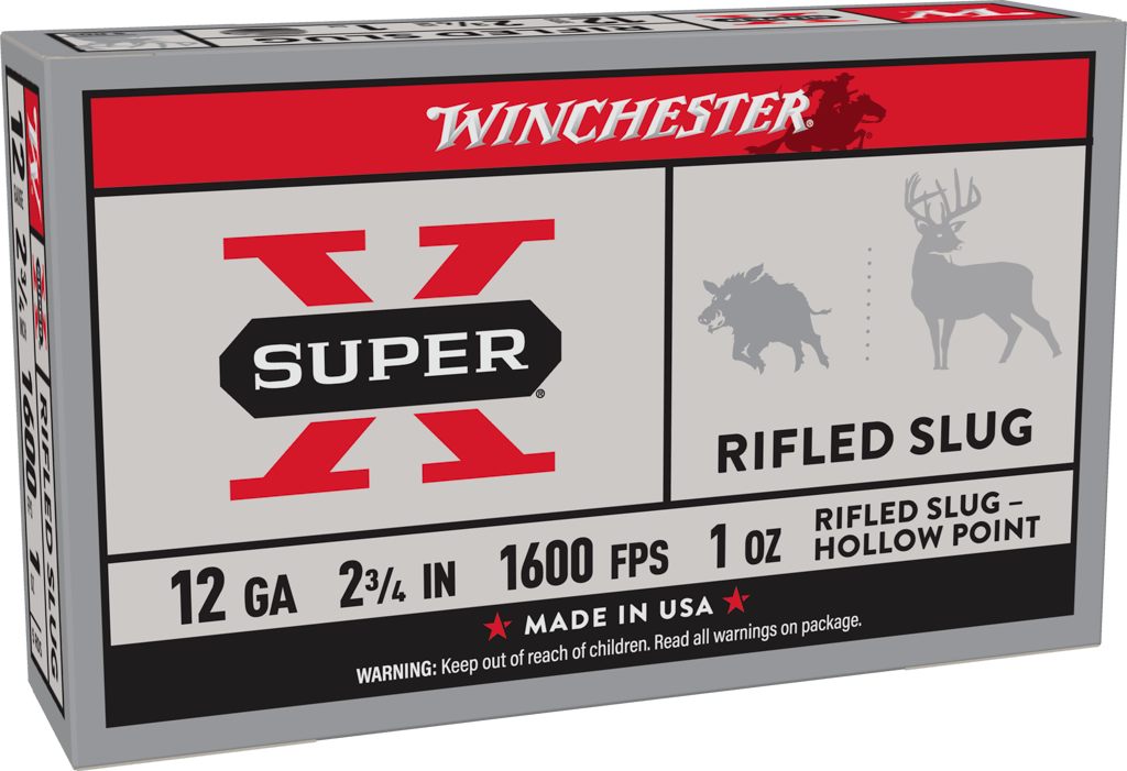 Winchester Ammo X12RS15 Super X 12 Gauge 2.75in 1oz Rifled Slug Shot 5 Per view 3