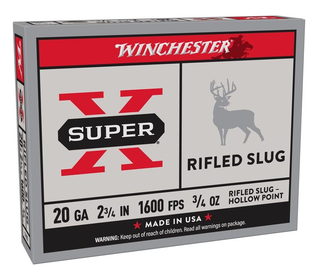 Winchester Ammunition Ammo X20RSM5 Super X 20 Gauge 2.75in 3/4oz Rifled Slu view 2