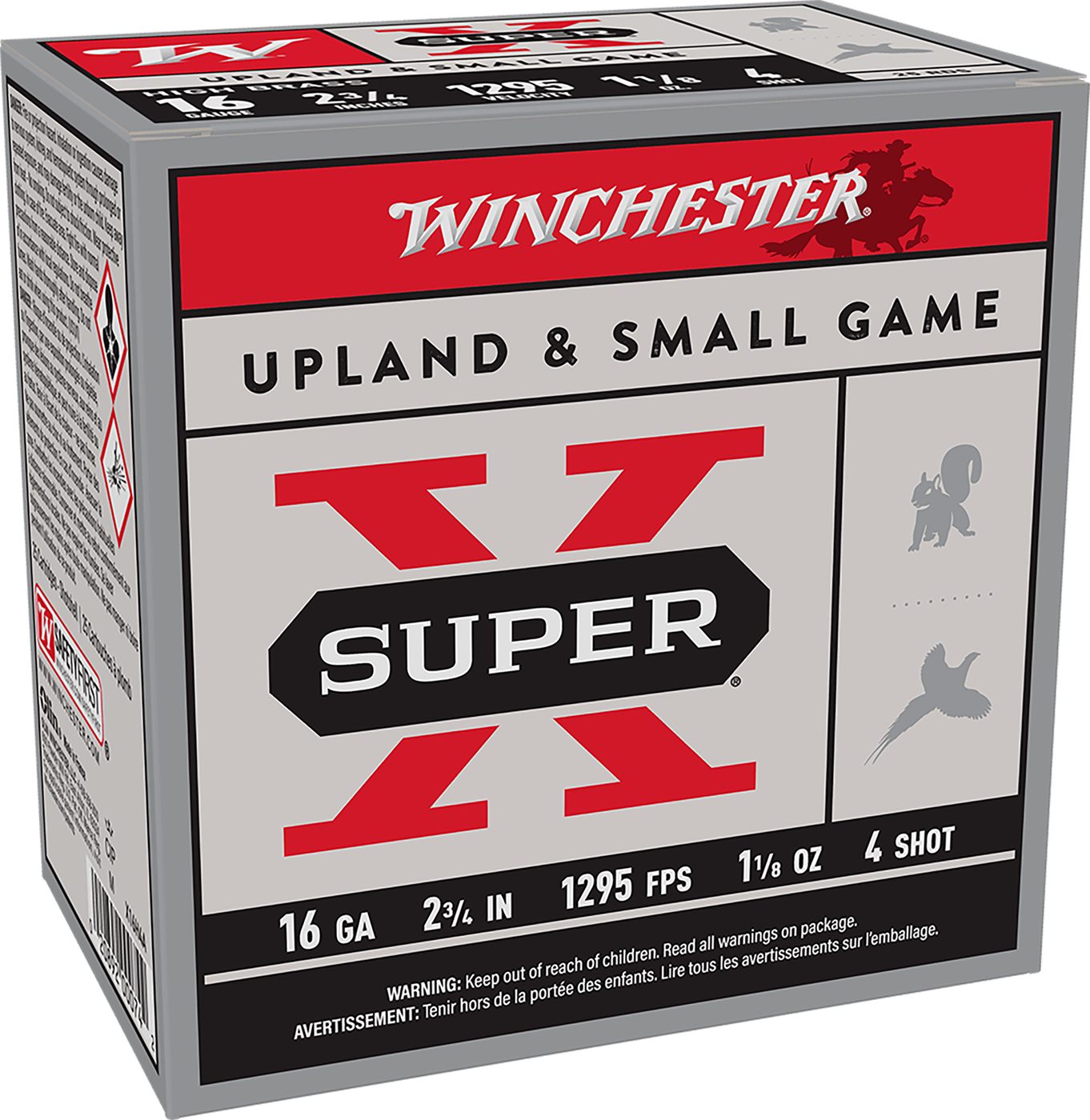 Winchester Ammunition Ammo X16H4 Super X Heavy Game Load High Brass 16 Gaug