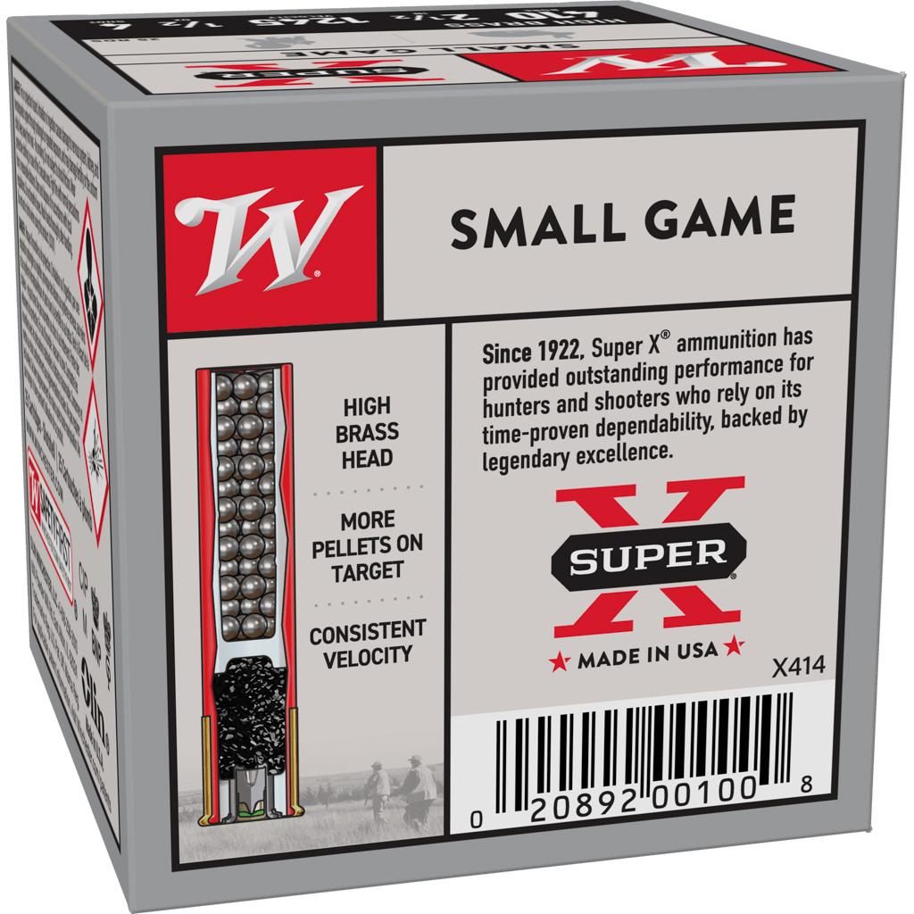 Winchester Ammunition Ammo X414 Super X Heavy Game Load High Brass 410 Gaug view 2