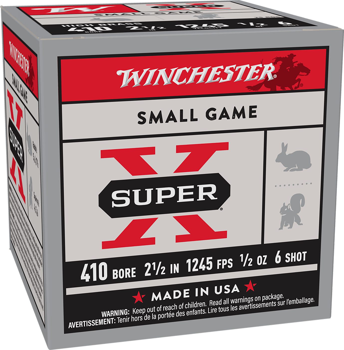 Winchester Ammunition Ammo X416 Super X Heavy Game Load 410 Gauge 2.50in 1/