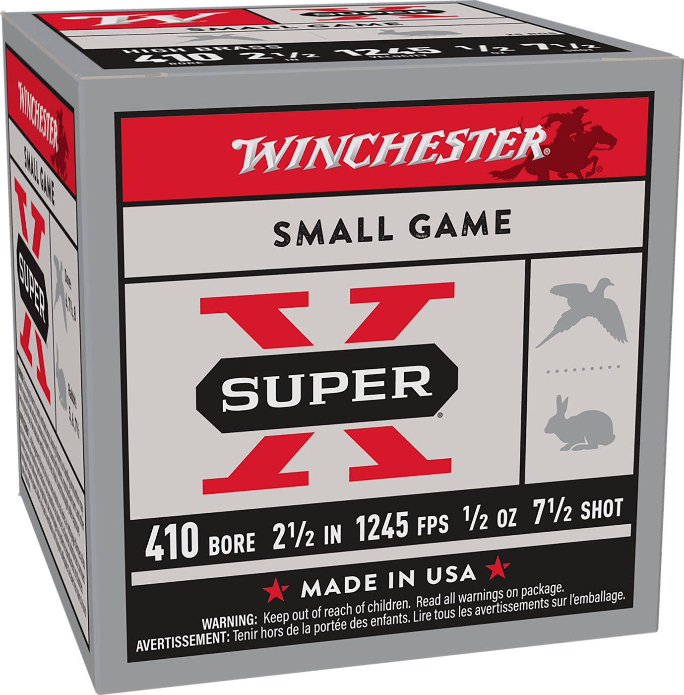Winchester Ammunition Ammo X417 Super X Heavy Game Load High Brass 410 Gaug