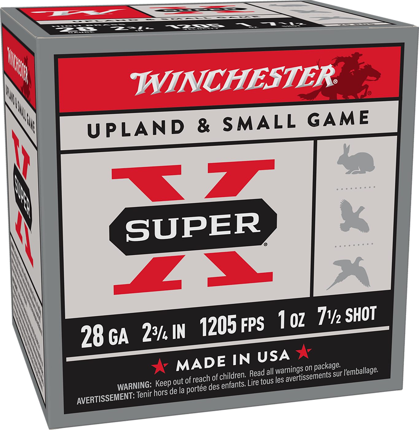 Winchester Ammunition Ammo X28H7 Super X Heavy Game Load High Brass 28 Gaug