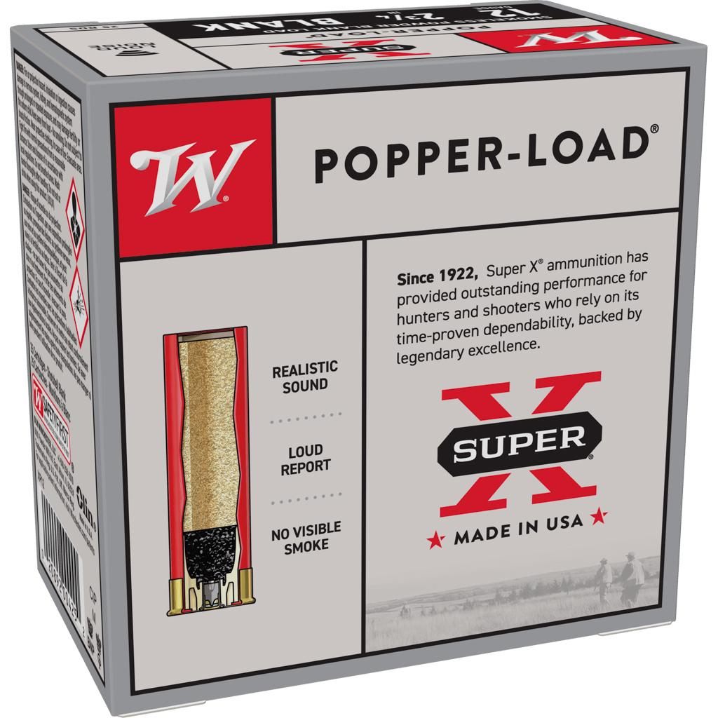 Winchester Ammunition Ammo XP12 Super X Blank 12 Gauge 2.75in 25 Per Box/10