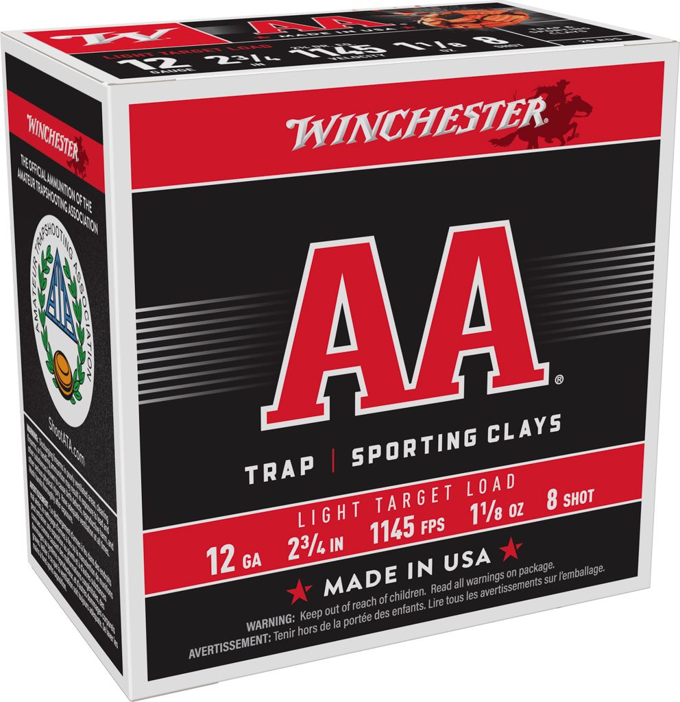 Winchester Ammunition AA Lite Target 12 GA 2-3/4in 8 1/8 OZ 25 RD/BX 10 BX/