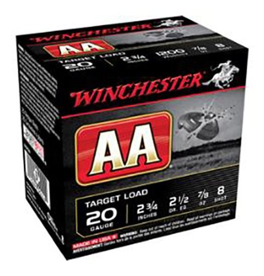 Winchester Ammunition Ammo AA208 20 Gauge 2.75in 7/8oz 8 Shot 25 Per Box/10 view 3