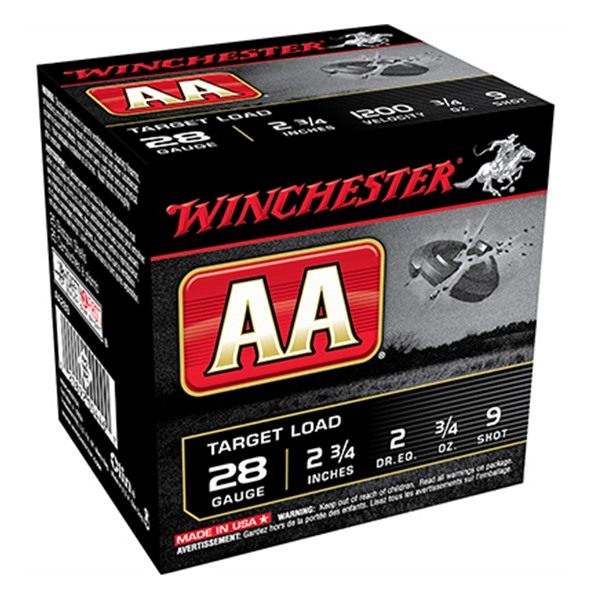 Winchester Ammo AA289 28 Gauge 2.75in 3/4oz 9 Shot 25 Per Box/10 Case view 3