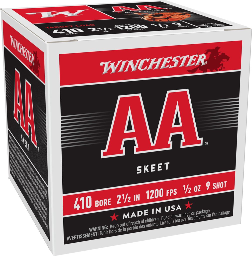 Winchester Ammo AA419 410 Gauge 2.50in 1/2oz 9 Shot 25 Per Box/10 Case