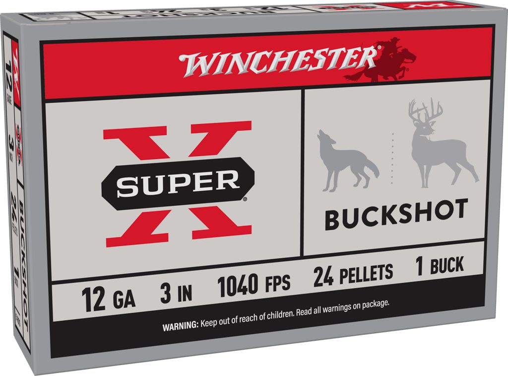 Winchester Ammunition Ammo XB1231 Super X 12 Gauge 3in 1 Buck Shot 5 Per Bo view 2