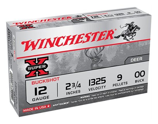 Winchester Ammunition Ammo XB1200 Super X 12 Gauge 2.75in 9 Pellets 00 Buck view 4