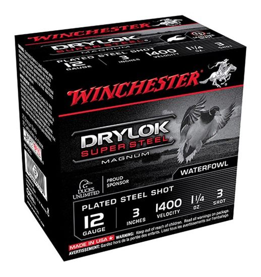 Winchester Ammunition Ammo XSV1233 Drylok Super Steel Magnum 12 Gauge 3in 1 view 2