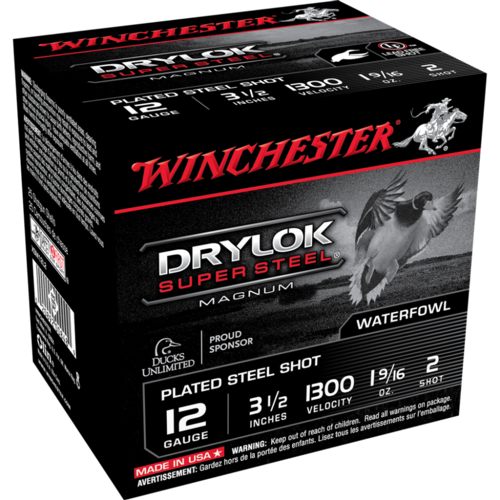 Winchester Ammunition Ammo XSM12L2 Drylok Super Steel Magnum 12 Gauge 3.50i view 2