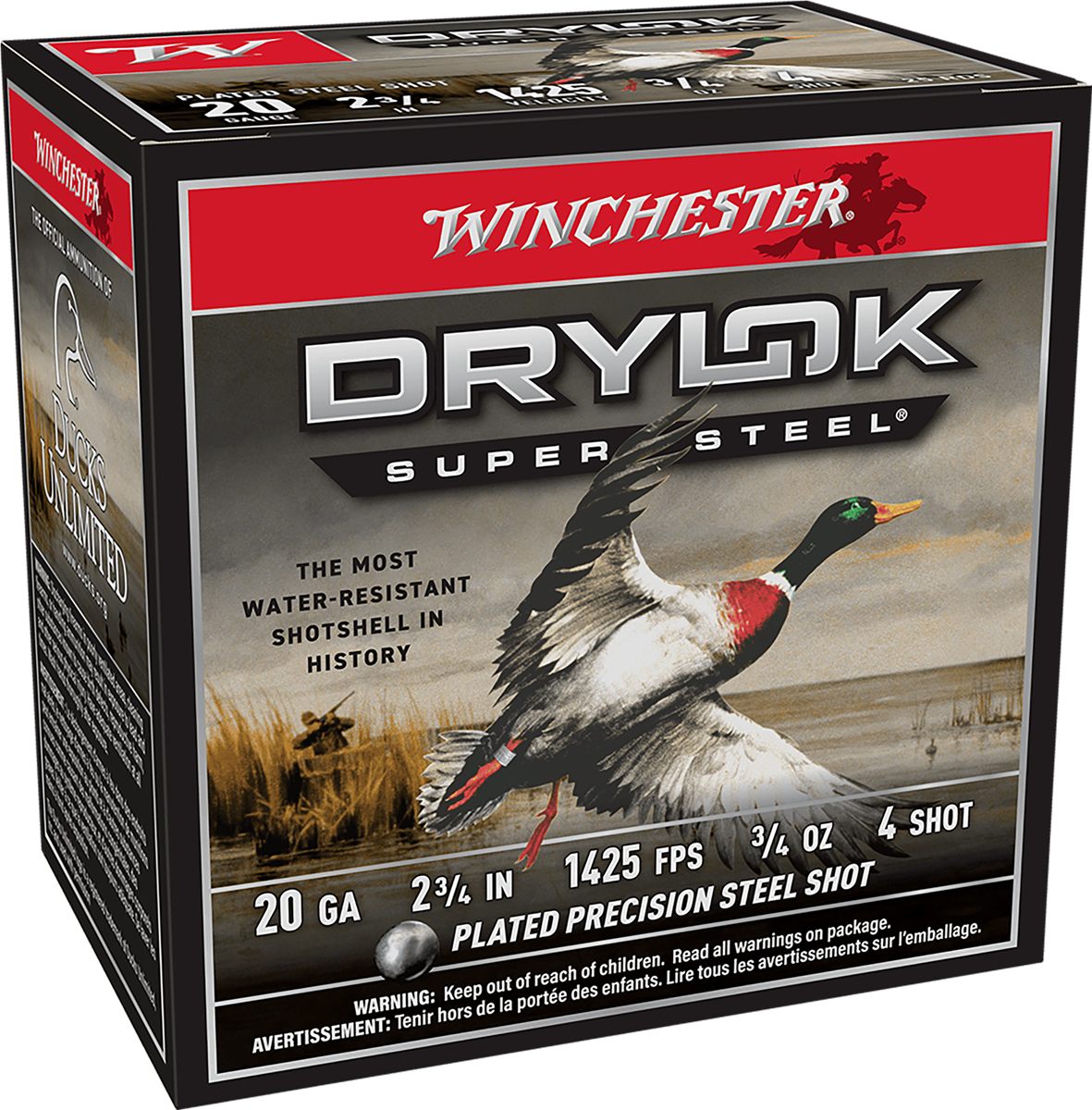 Winchester Ammunition Ammo XS204 Drylok Super Steel Magnum 20 Gauge 2.75in