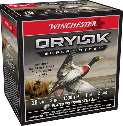 Winchester Ammo XSM2032 Drylok Super Steel Magnum 20 Gauge 3in 1oz 2 Shot 2 view 2