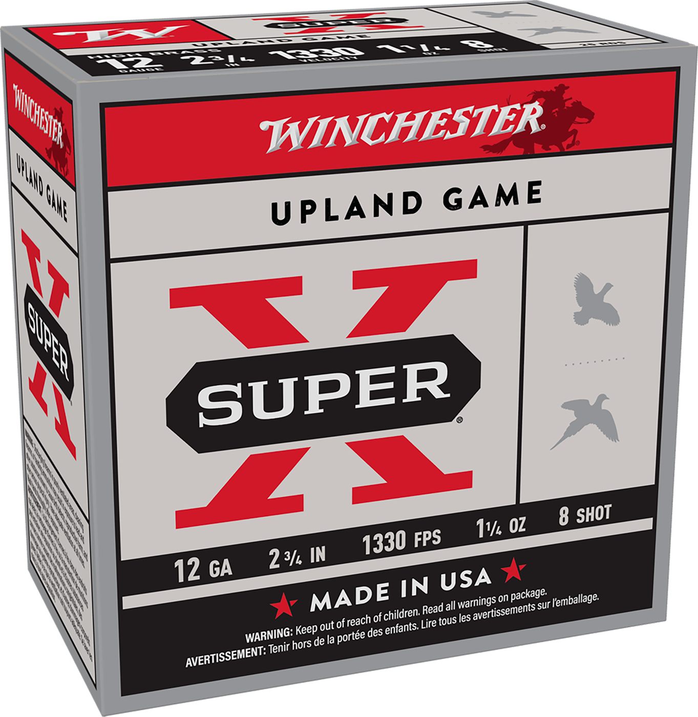 Winchester Ammunition Ammo X128 Super X Heavy Game Load High Brass 12 Gauge