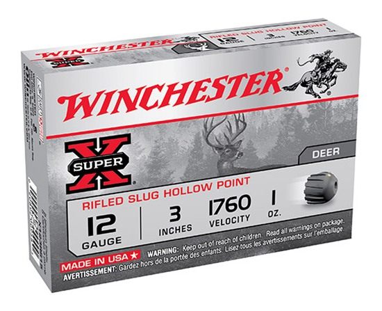 Winchester Ammunition Ammo X123RS15 Super X 12 Gauge 3in 1oz Rifled Slug Sh view 4