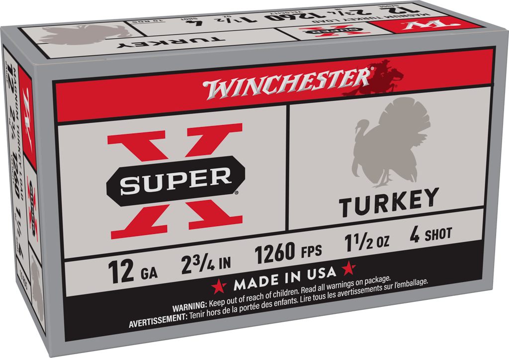 Winchester Ammunition Ammo X12MT4 Super X Magnum Turkey 12 Gauge 2.75in 1 1 view 3