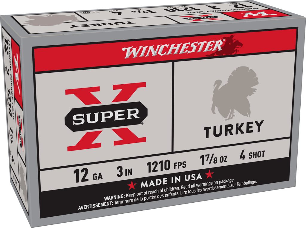 Winchester Ammo X123MT4 Super X Magnum Turkey 12 Gauge 3in 1 7/8oz Copper P view 3